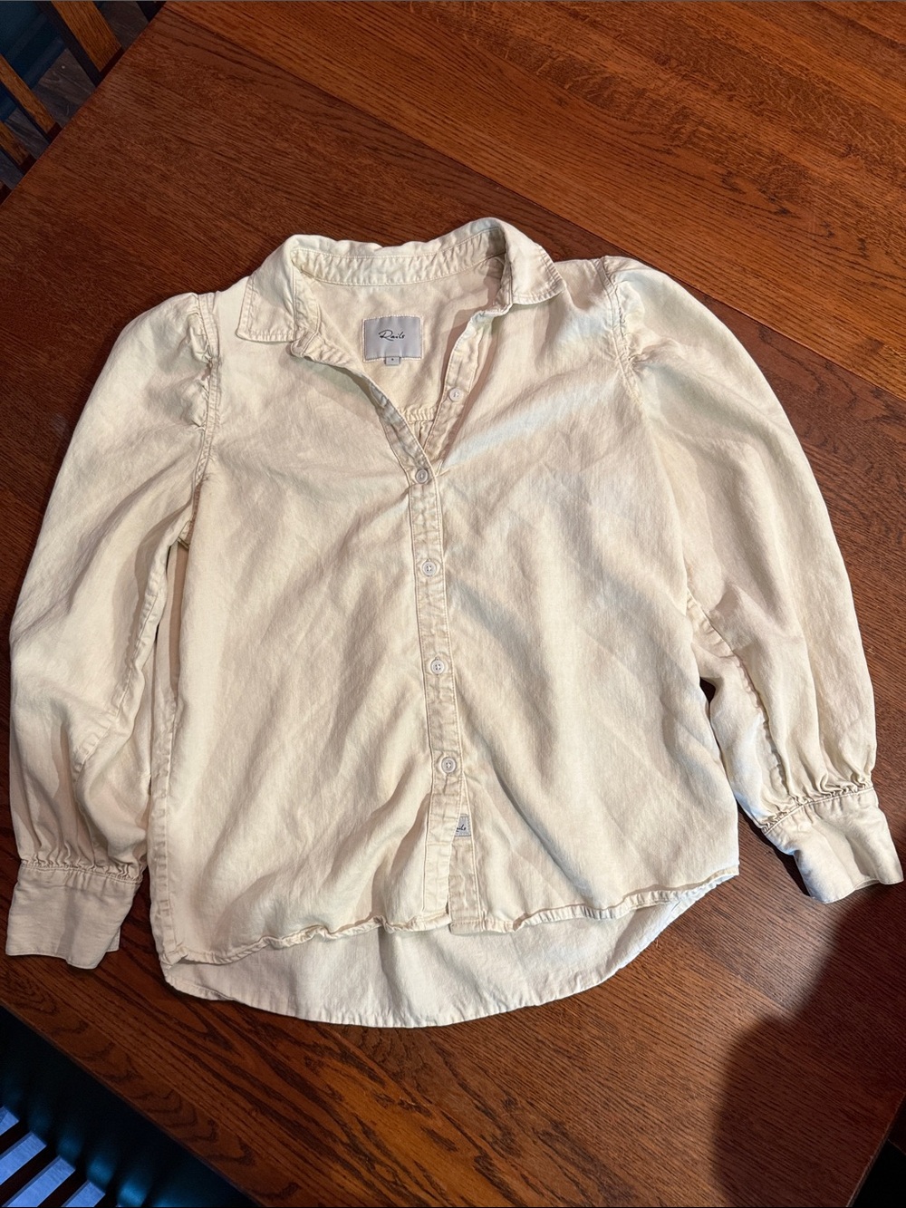 Rails Women's Cream Button-Down Shirt